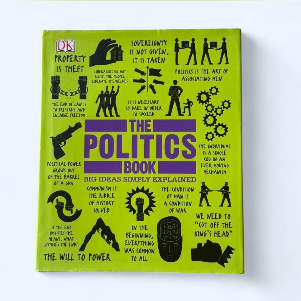 The Politics Book Hard Cover